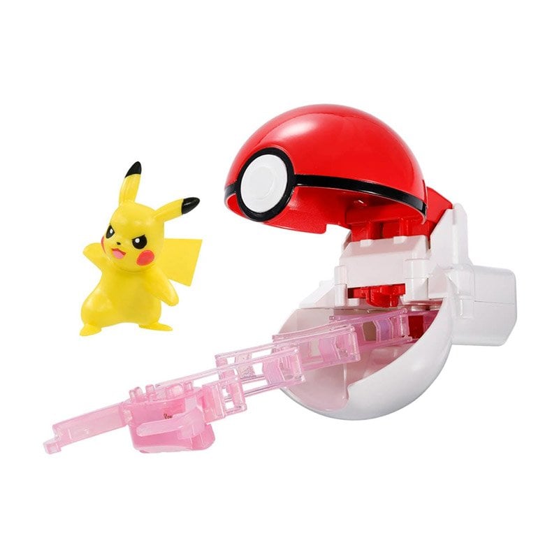 FIGURA PIKACHU POKETORZE (MONSTER BALL) FIGURA PIKACHU POKETORZE (MONSTER BALL)